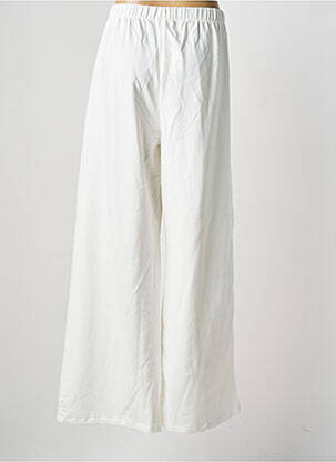 Pantalon large poches taille normale blanc AN II VITO femme