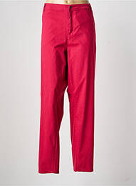 Pantalon droit stretch taille normale rose CISO femme