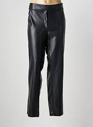 Pantalon droit stretch taille normale noir JEAN MARC PHILIPPE femme
