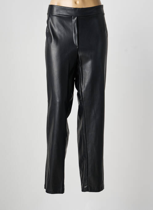 Pantalon droit stretch taille normale noir JEAN MARC PHILIPPE femme