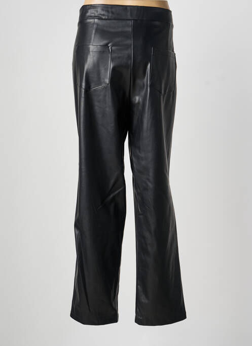 Pantalon droit stretch taille normale noir JEAN MARC PHILIPPE femme