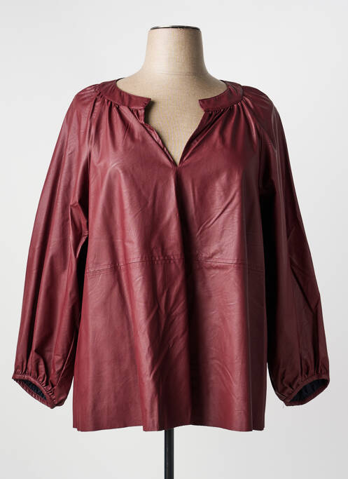 Blouse violet MAT. femme