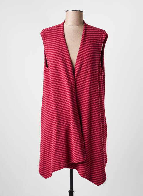 Gilet sans manche rose MES SOEURS ET MOI femme