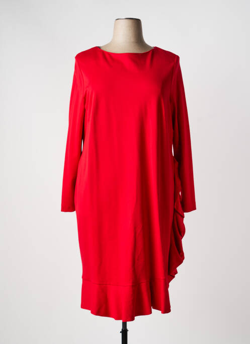 Robe mi-longue rouge MAT. femme