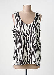 Top sans manche sans manche noir B.YOUNG femme