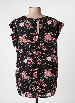 Top manches courtes manches courtes noir B.YOUNG femme