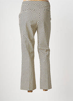 Pantalon droit stretch taille normale beige B.YOUNG femme