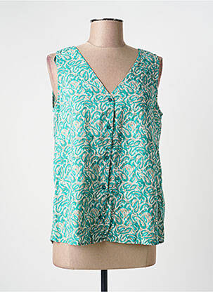 Chemisier vert B.YOUNG femme