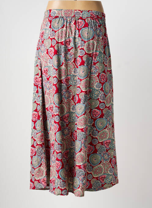 Jupe longue rouge JUDITH LACROIX femme