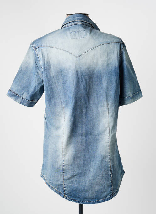 Chemise manches courtes bleu RYUJEE homme