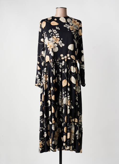 Robe longue noir KOSMIKA femme