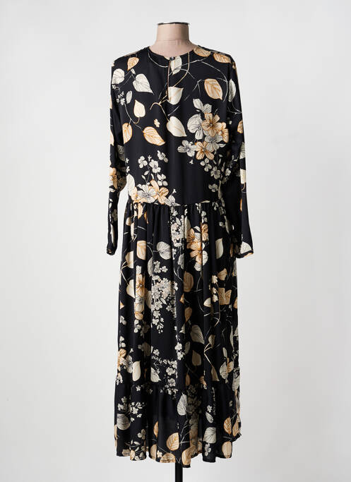 Robe longue noir KOSMIKA femme