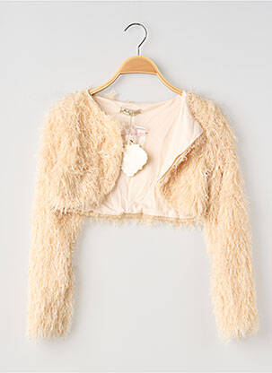 Boléro stretch beige KIDS STAR fille