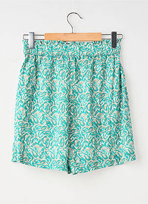 Short coupe fluide taille normale vert B.YOUNG femme