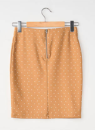 Jupe courte taille haute marron B.YOUNG femme