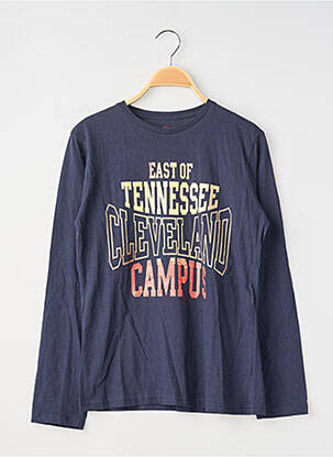 T-shirt bleu COLOR & DUTY garçon