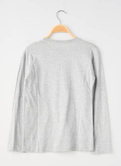 T-shirt manches longues manches longues gris COLOR & DUTY garcon