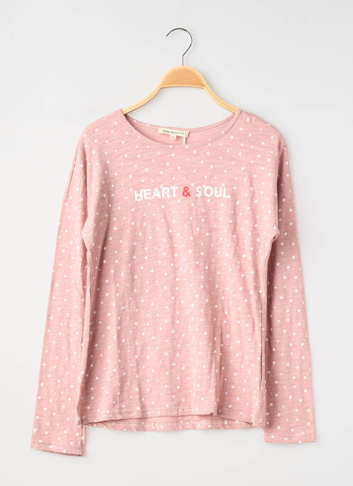 T-shirt rose MINI MIGNON fille