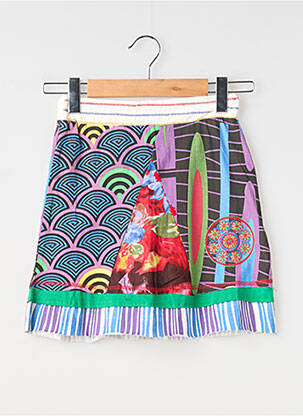 Jupe mi-longue bleu TON TIN fille