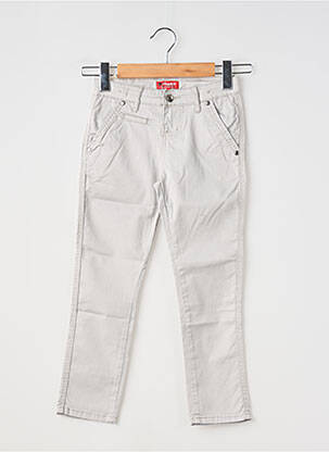 Pantalon chino gris AEROPILOTE garçon