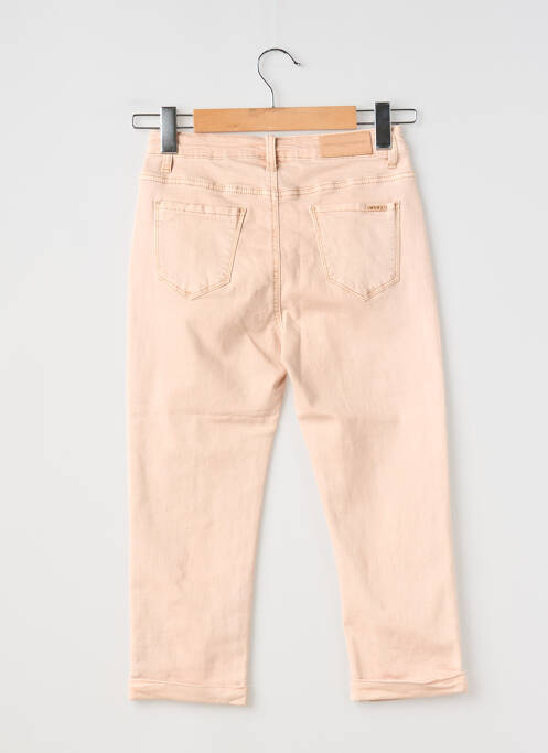 Jeans coupe droite stretch taille ajustable rose MINI MIGNON fille