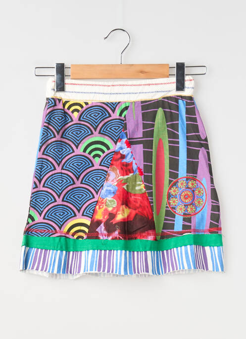 Jupe mi-longue bleu TON TIN fille