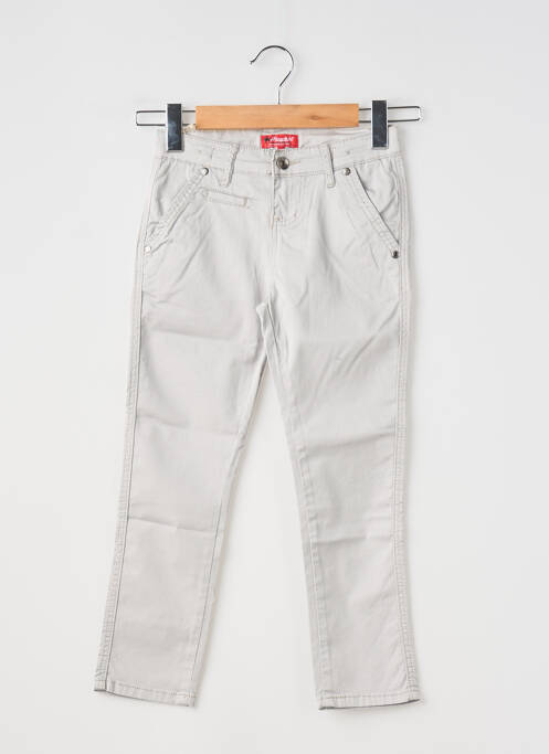 Pantalon chino gris AEROPILOTE garçon