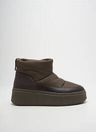 Bottines/boots matière lisse talon de 4 à 6cm marron ASH femme