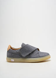 Baskets semelle amovible talon plat jusqu'à 3cm gris PAIRS IN PARIS femme