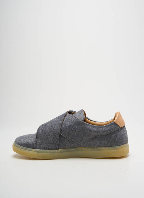 Baskets semelle amovible talon plat jusqu'à 3cm gris PAIRS IN PARIS femme
