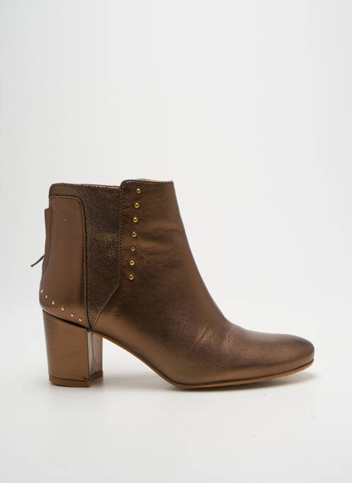 Bottines/Boots marron ANTOINETTE AMESKA femme