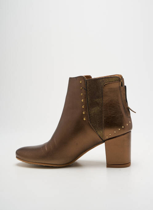 Bottines/Boots marron ANTOINETTE AMESKA femme