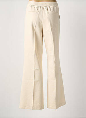 Pantalon droit stretch taille normale beige SUMMUM femme