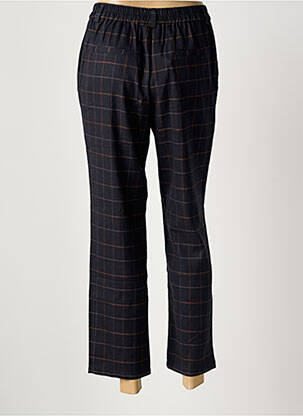 Pantalon 7/8 taille élastique taille normale bleu SEE U SOON femme