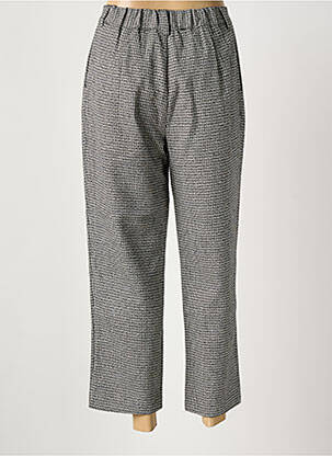 Pantalon 7/8 taille élastique taille normale gris SEE U SOON femme