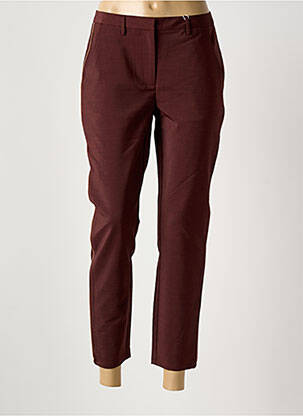 Pantalon 7/8 stretch taille normale violet ICHI femme
