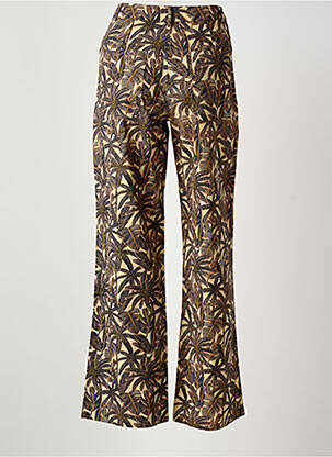 Pantalon flare taille normale taille normale noir MKT STUDIO femme