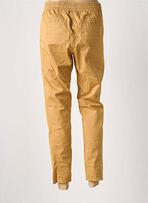 Pantalon slim taille élastique taille normale jaune SUMMUM femme