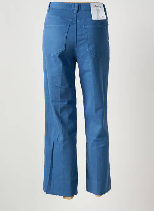 Jeans coupe droite stretch taille normale bleu LABDIP femme