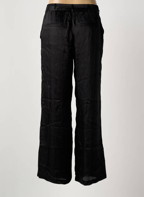 Pantalon large taille normale taille normale noir SUMMUM femme