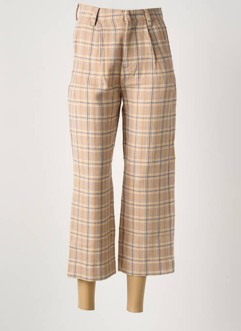 Pantalon 7/8 beige SEE U SOON femme