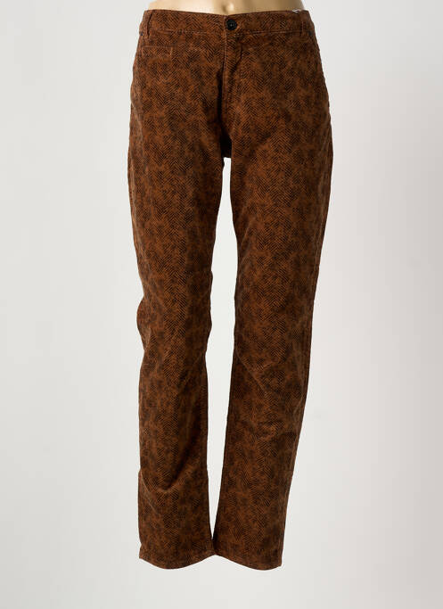 Pantalon slim marron SUMMUM femme
