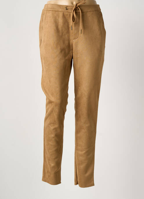 Pantalon slim marron SUMMUM femme