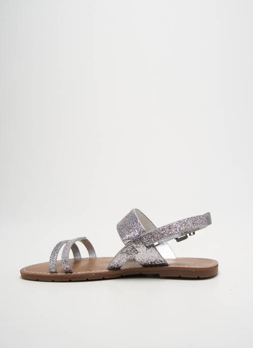 Sandales/Nu pieds argent CHATTAWAK femme