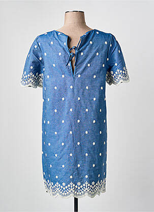 Robe courte manches courtes manches courtes bleu IT HIPPIE femme