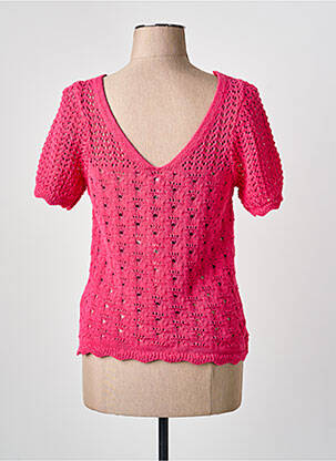 Top manches courtes manches courtes rose ONLY femme