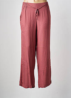 Pantalon droit taille élastique violet ONLY femme
