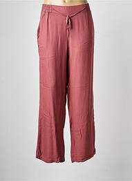 Pantalon droit taille élastique violet ONLY femme