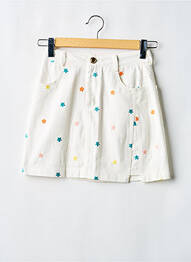 Jupe courte poches blanc IT HIPPIE femme