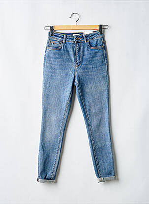 Jeans coupe slim poches bleu ONLY femme